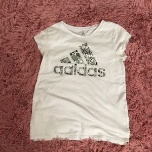Adidas girls shirt Size M  10/12